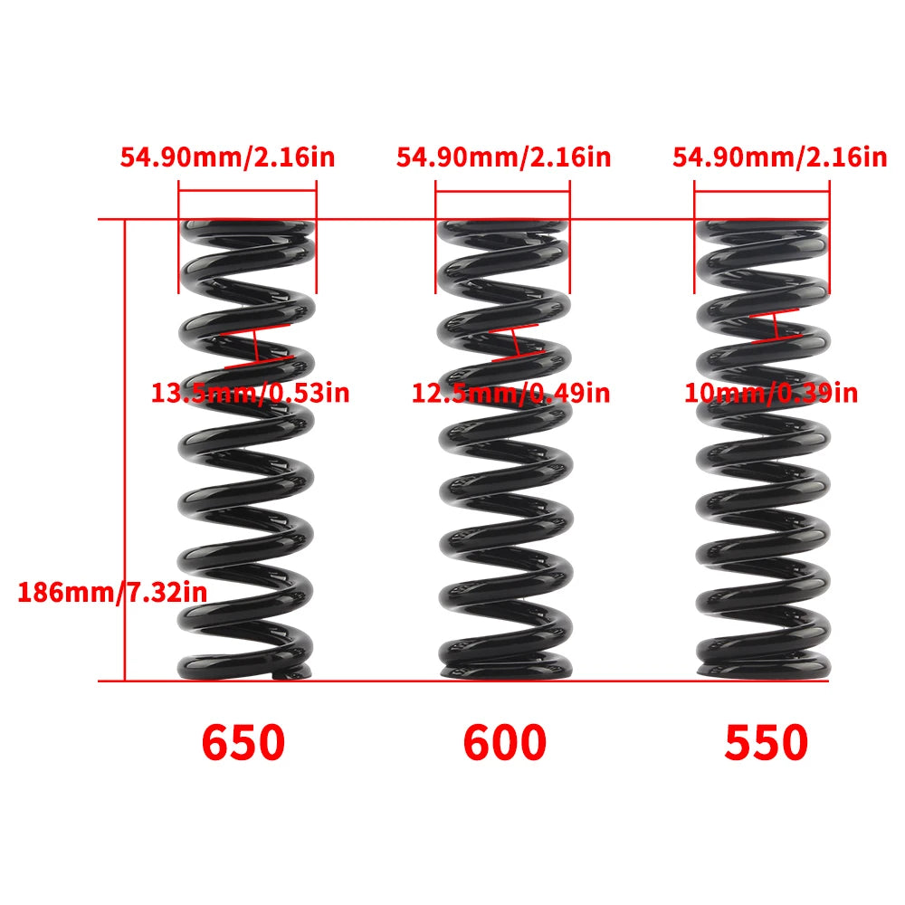 For surron parts motorcycle rear shock absorber For Sur Ron Light Bee Segway 550LBS 600LBS 650LBS Ebike Motocross Accessories