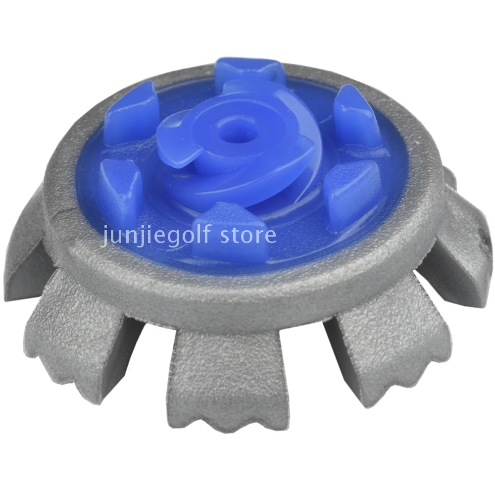 14pcs Golf Spikes Anti Slip TPR Replacement Screw Studs Shoes Turn Pins Fast Twist Ultra Thin SLIM-LOK SYSTEM Golf Shoes Spikes