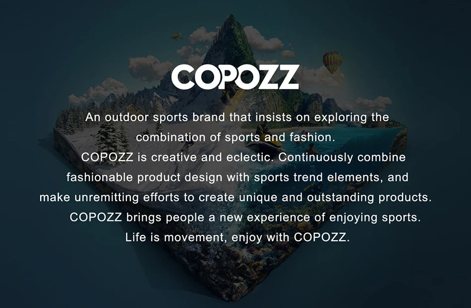 COPOZZ OTG Ski Goggle Snowboard Mask For Men Women Yellow Lens Case Eyewear Kit Cylindrical UV400 Protection Snow Glasses Adult