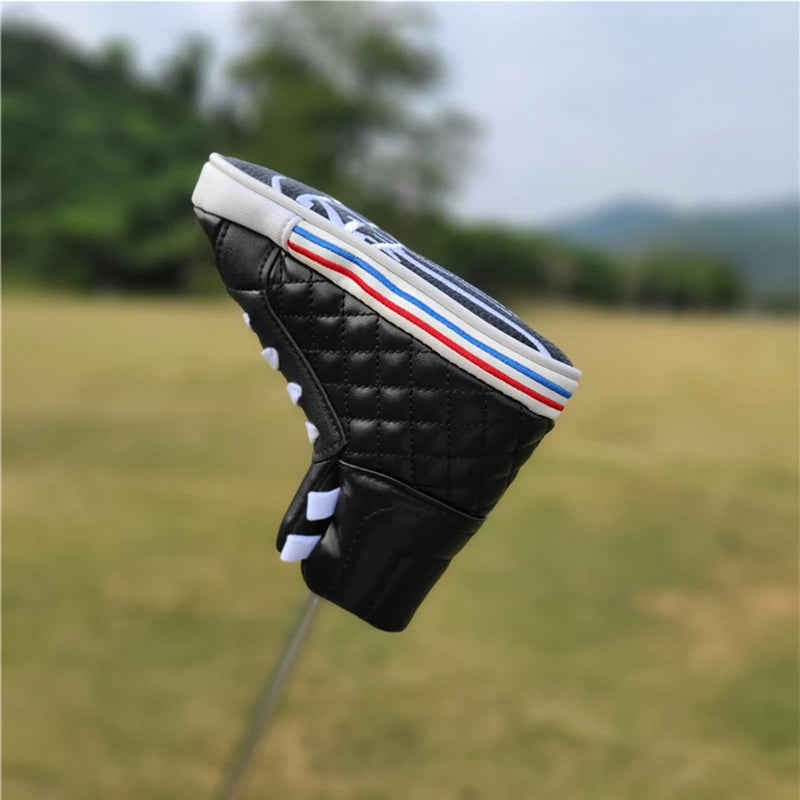 2021 SHOE style golf blade putter head cover PU golf club head cover 4 colors unisex