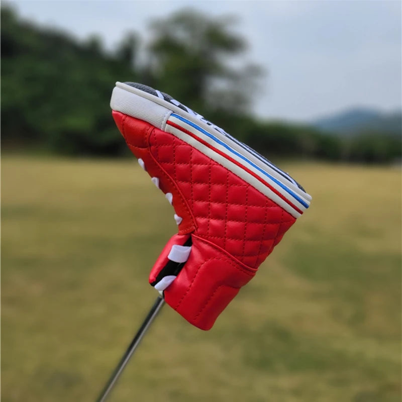 2021 SHOE style golf blade putter head cover PU golf club head cover 4 colors unisex