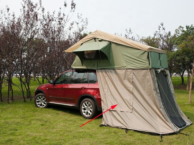 4*4 Canvas Car Camping Roof Top Tent for Sale