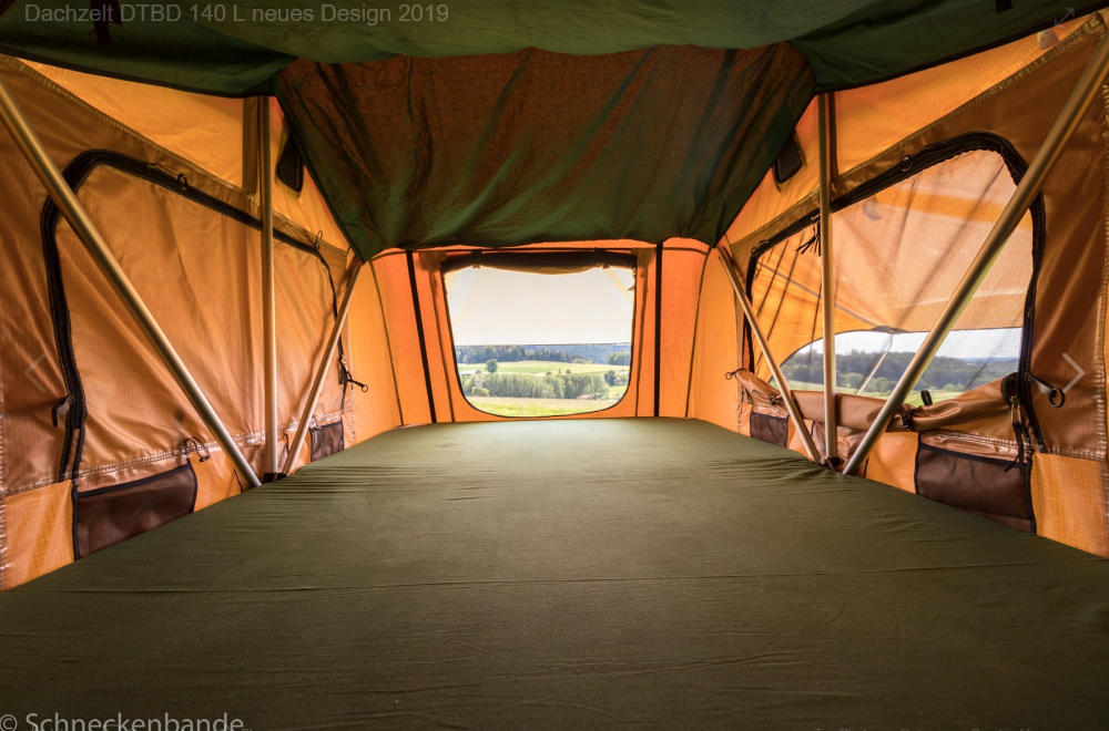 4*4 Canvas Car Camping Roof Top Tent for Sale