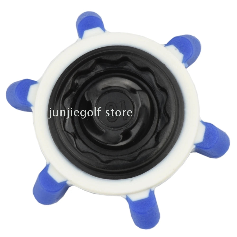 14pcs Golf Shoe Spikes Pins Non-slip Turn Fast Twist Screw Shoe Spikes Accessories Golf Short spike Golf Training Aids