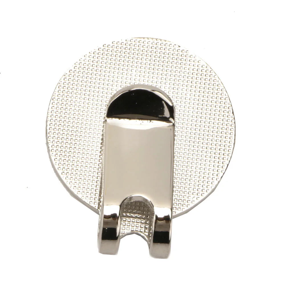 10Pcs 25mm High Quality Golf Hat Visor Cap Clip Golf Ball Aiming Zinc Alloy Magnetic Marker Professional Golf Training Aids