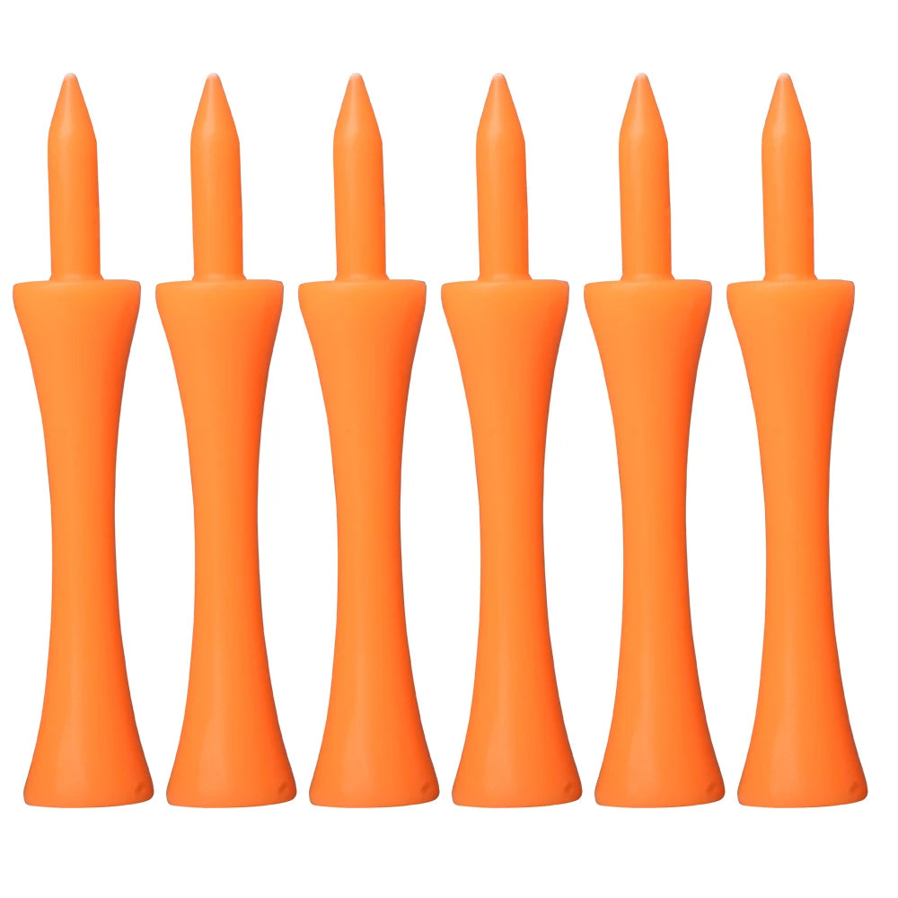 50pcs/pack Tees Step Down Golf Tees Plastic Golf Tee Colorful Best for all Over Sized Drivers, Irons & Hybrids. Longer Drives
