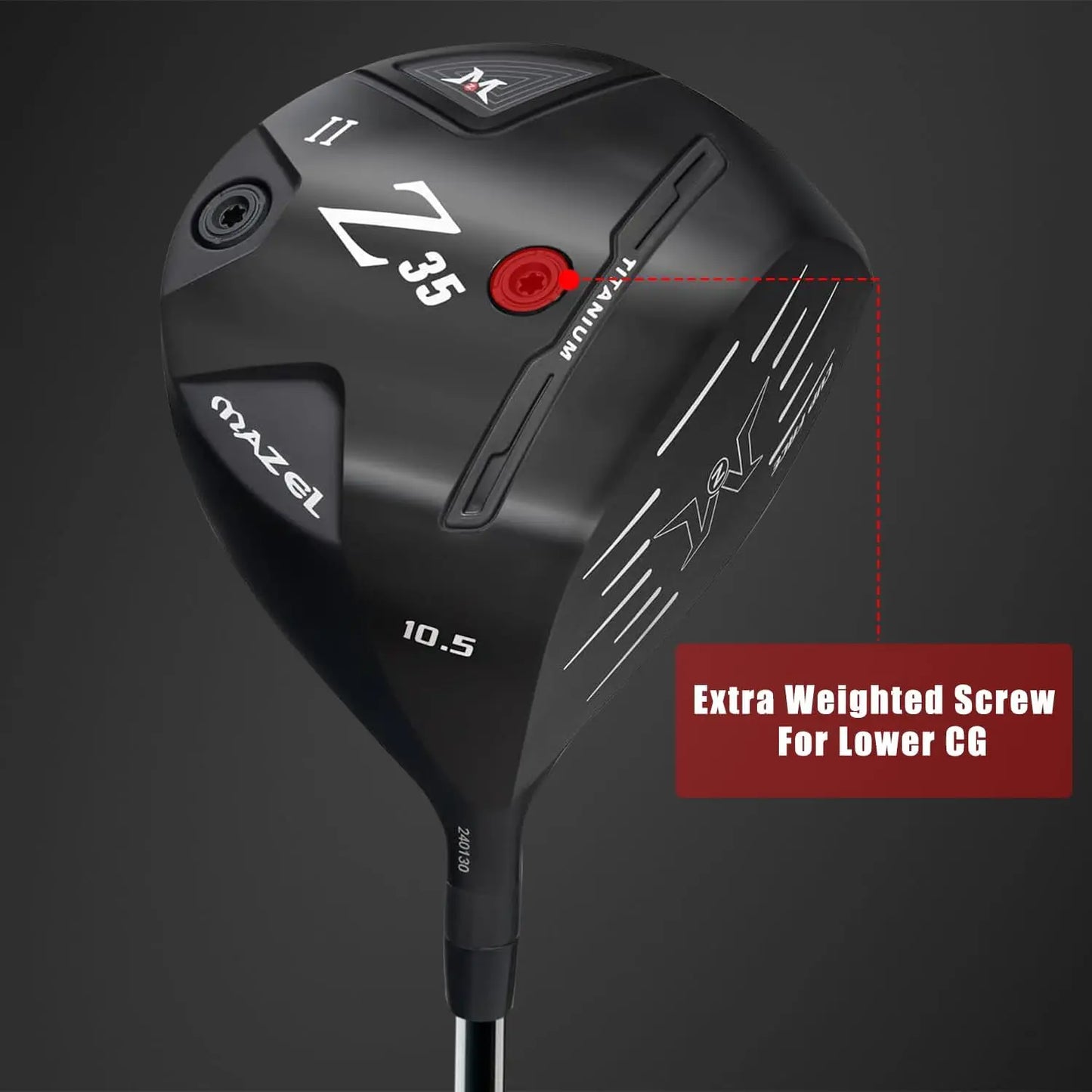 MAZEL Golf Driver - Unleash Your Power and Precision