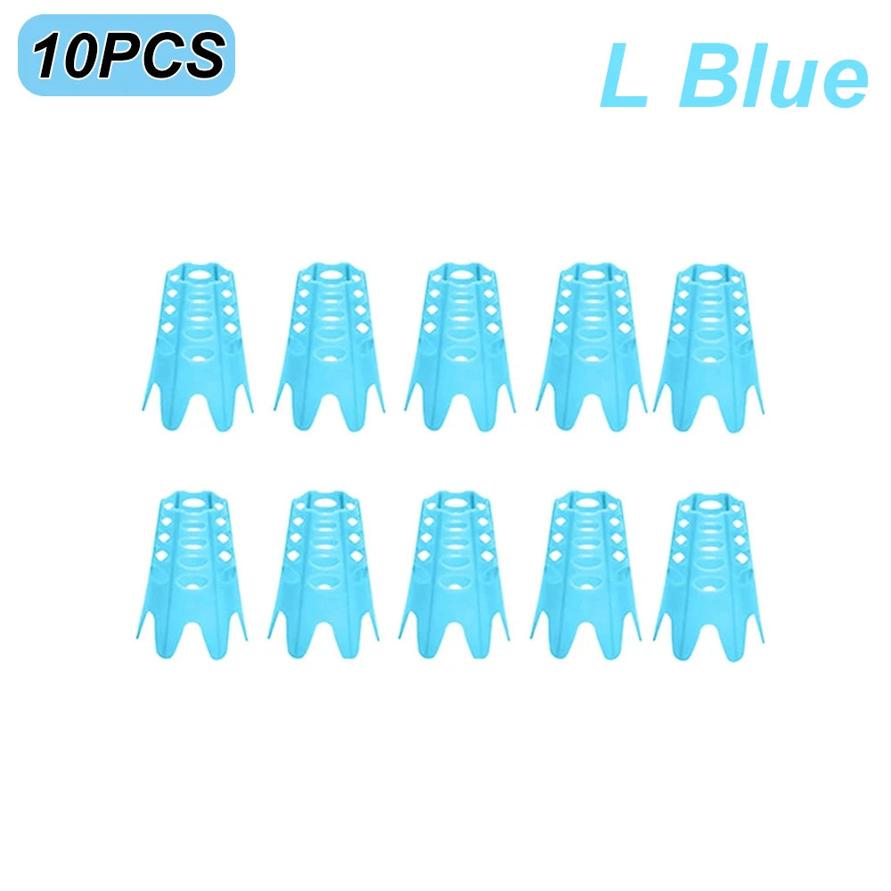 10PCS Golf Simulator Tees Golf Tees Simulator Plastic Practice Training For Turf and Driving Range Home Outdoor Indoor Use