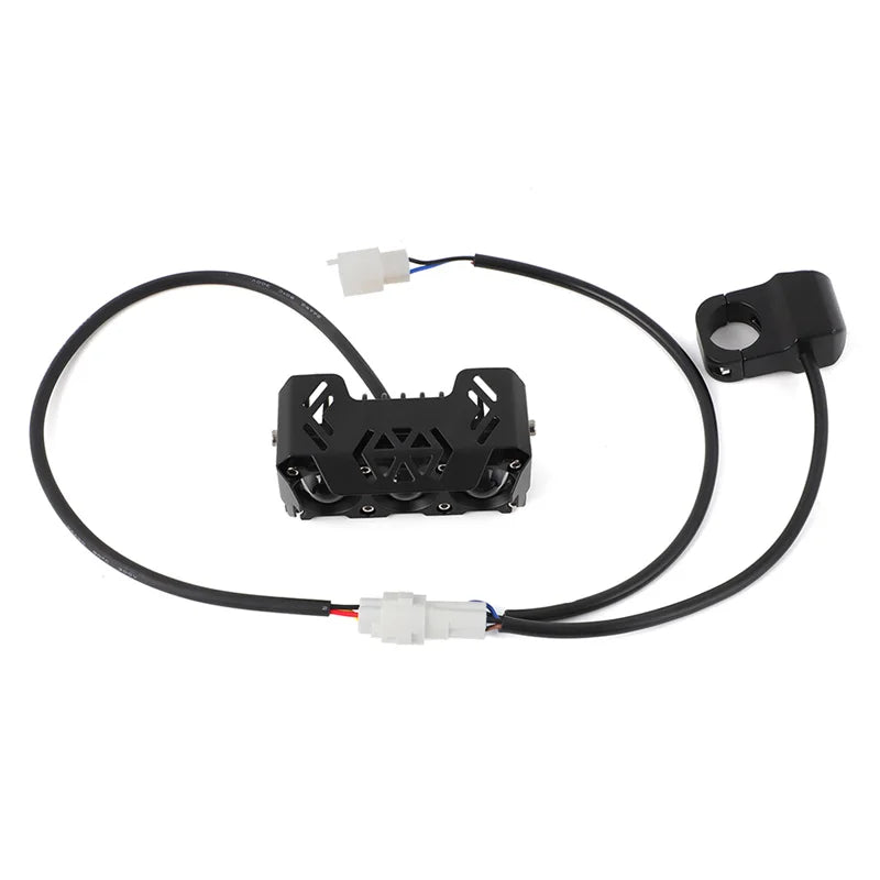 80w brighter Yellow and White light LED Headlight Front Light Bar & Switch Kit For Surron L1E Road Legal Model For Sur ron
