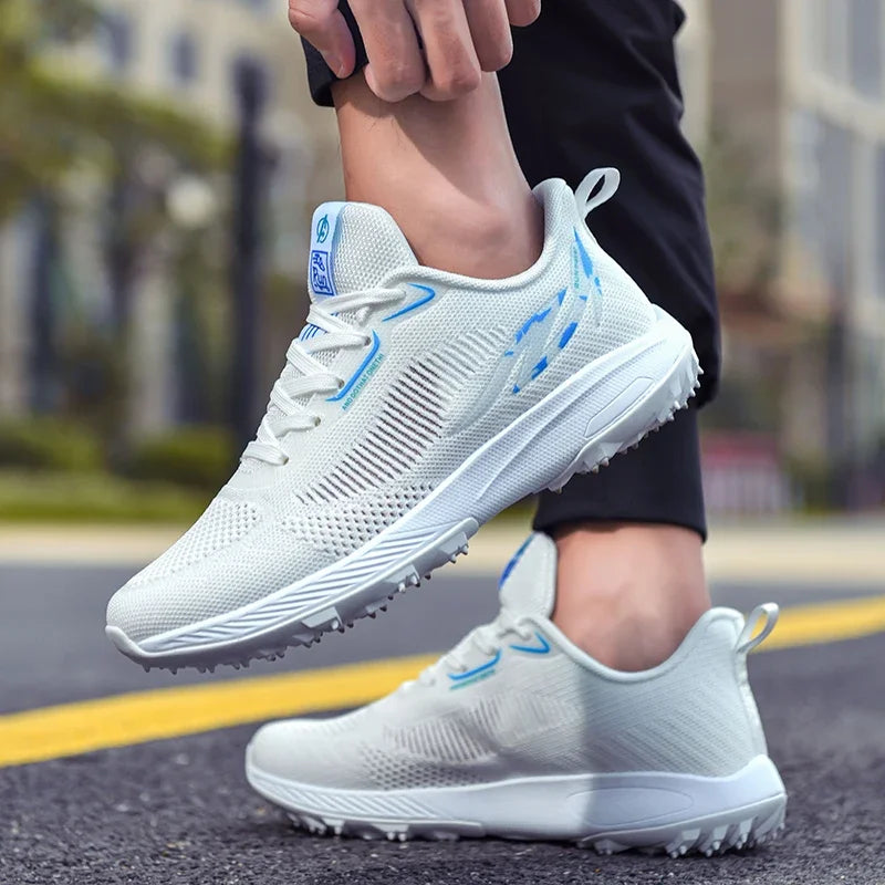 New Golf Shoes Men's and Women's Mesh Breathable Golf Shoe Outdoor Jogging Walking Shoe Men's Training Golf Shoe