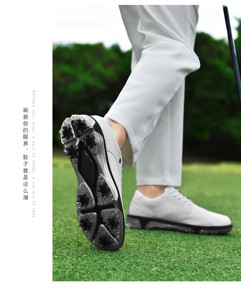 Golf Shoes Waterproof Men's Casual Sports Shoes Breathable Training Sneakers For Male