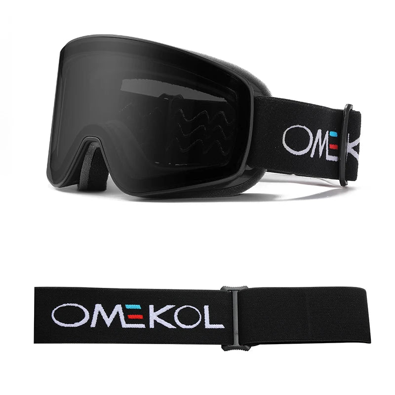 ELAX BRAND NEW Double Layers Anti-Fog Ski Goggles Snowmobile Eyewear Outdoor Sport Snow Snowboard Glasses
