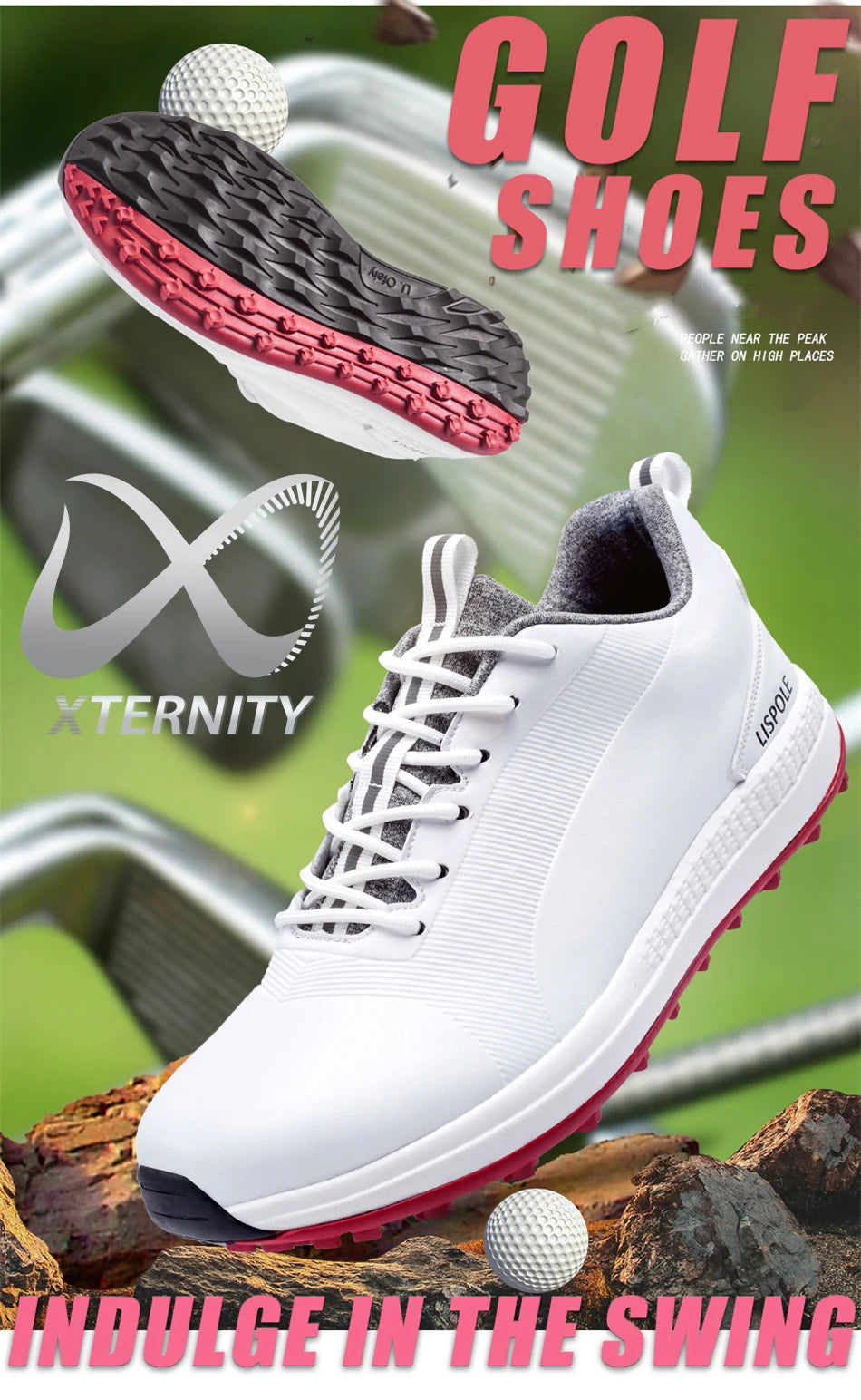 2024 Comfortable Golf Shoes Men Big Size 39-48 Professional Golf Spikeless Sneakers Non-Slip Waterproof Golfer Walking Footwear