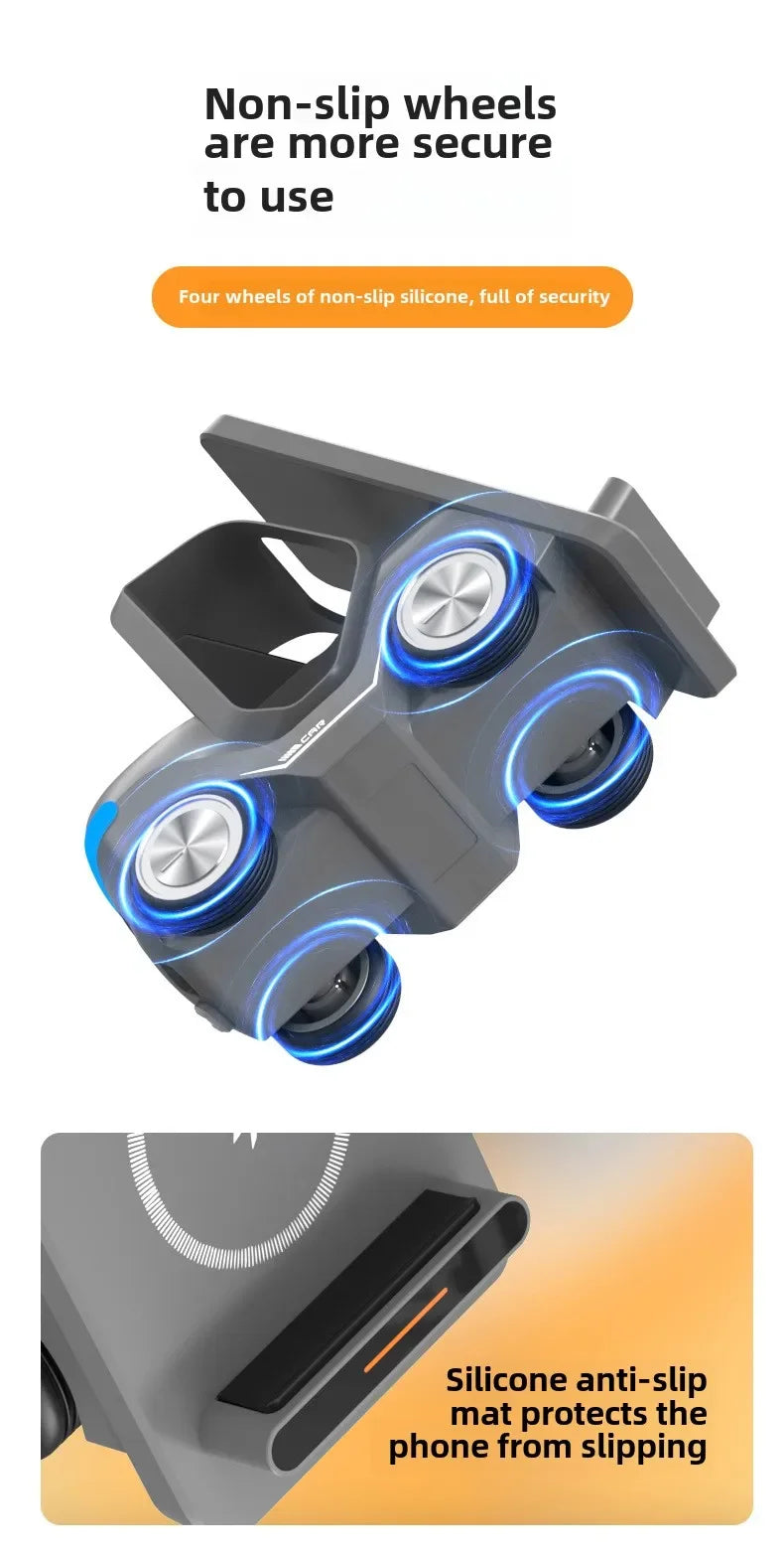 Small Forklift Wireless Charger Fast Charging Charging Station 3 in 1 High Speed Charger Base Stand for Cell Phone IWatch Airpod