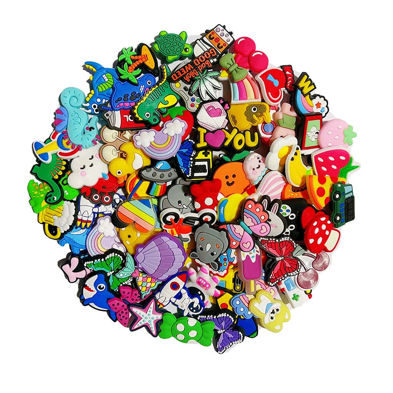 Shoe Charms for Crocs 1pcs PVC Golf Badge Women Sandals Buckle Kids Pins Men Decoration Jeans Shoes Accessories party