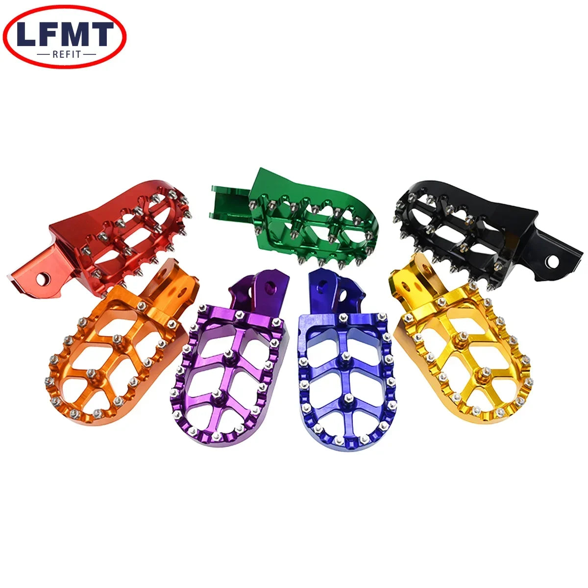 Motorcycle CNC Footpegs Foot Pegs Rests Pedals For Sur-Ron Surron Sur ron Light Bee S Light Bee X Off-Road Electric Foot Pedals