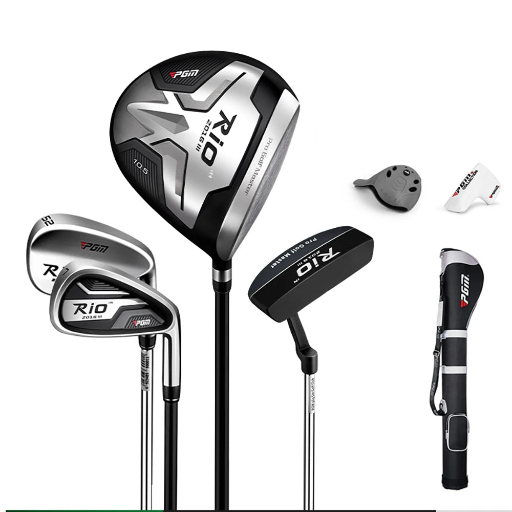 PGM RIO III Golf Club 12/4 Pcs Men's Right Handed Professional Golf Clubs Complete Set with Golf Bag Beginners Practice Club