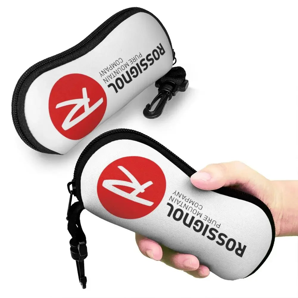 Rossignol Pure Mountain Products Shell Glasses Case Protective Sunglasses Box Women Men Soft Eyeglasses Bag Pouch