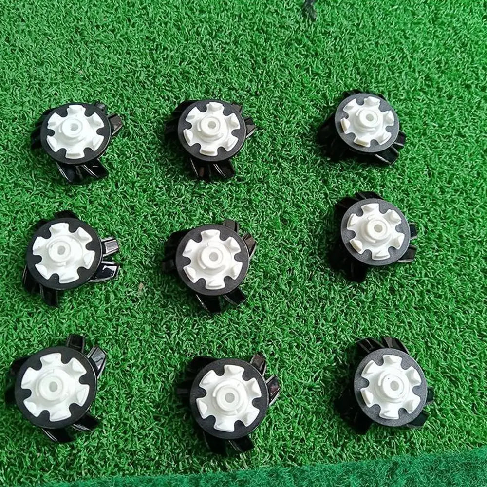 Golf Shoe Spikes Replacements Golf Cleat Shoe Spikes Anti Slip Footwears Portable Quick Twist Golf Spikes Convenient Golf Cleats