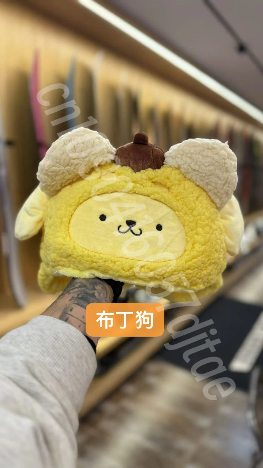 Ski Helmet Cover Decoration Cute Cartoon Half Helmet Cover for Kids Suitable for Electric Scooters Adult Helmet Decoration Hat