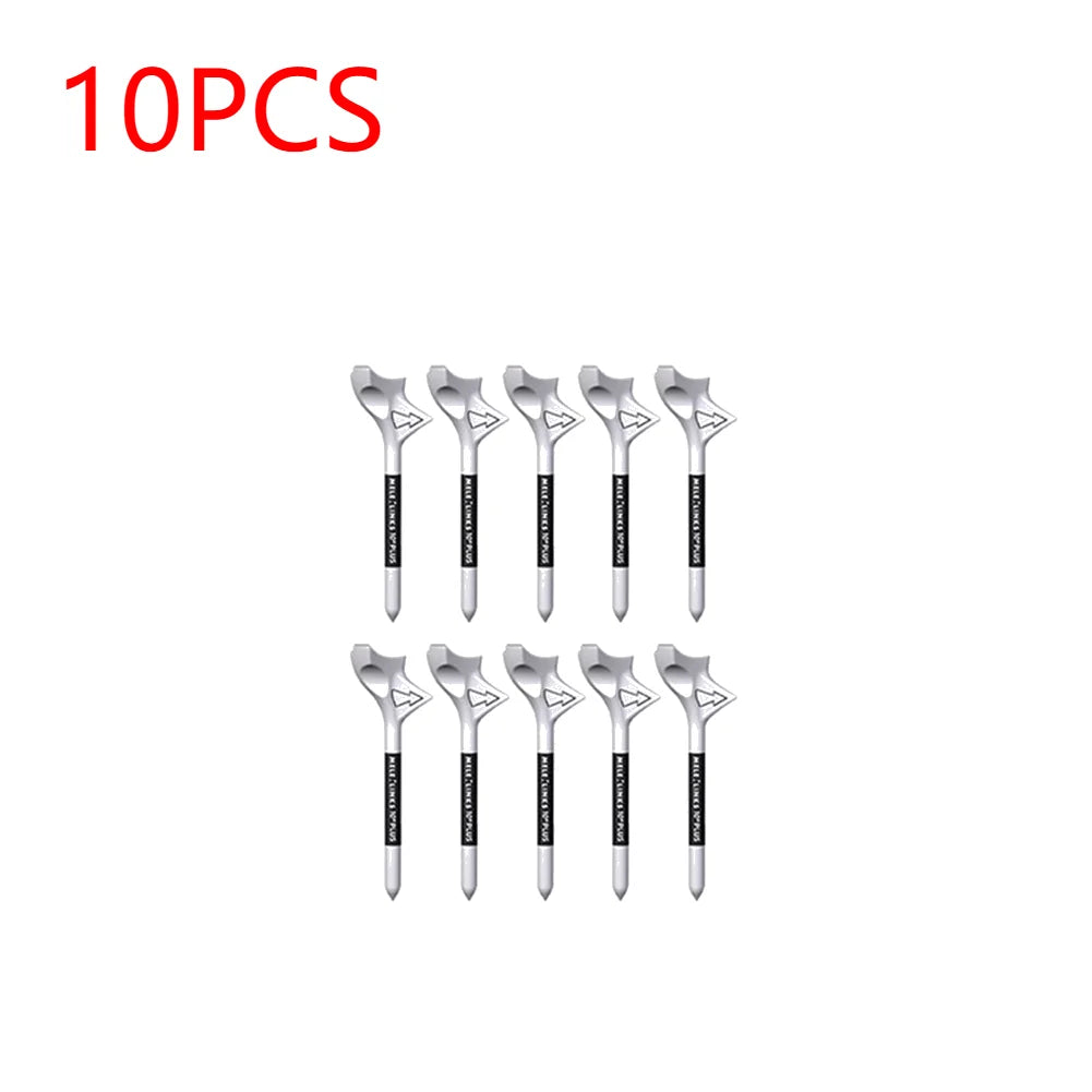 Portable Golf Plastic Tees 10° Diagonal Speed Golf Tee Stand Durable Golf Ball Tee Holder Golf Supplies Sport Golf Accessories