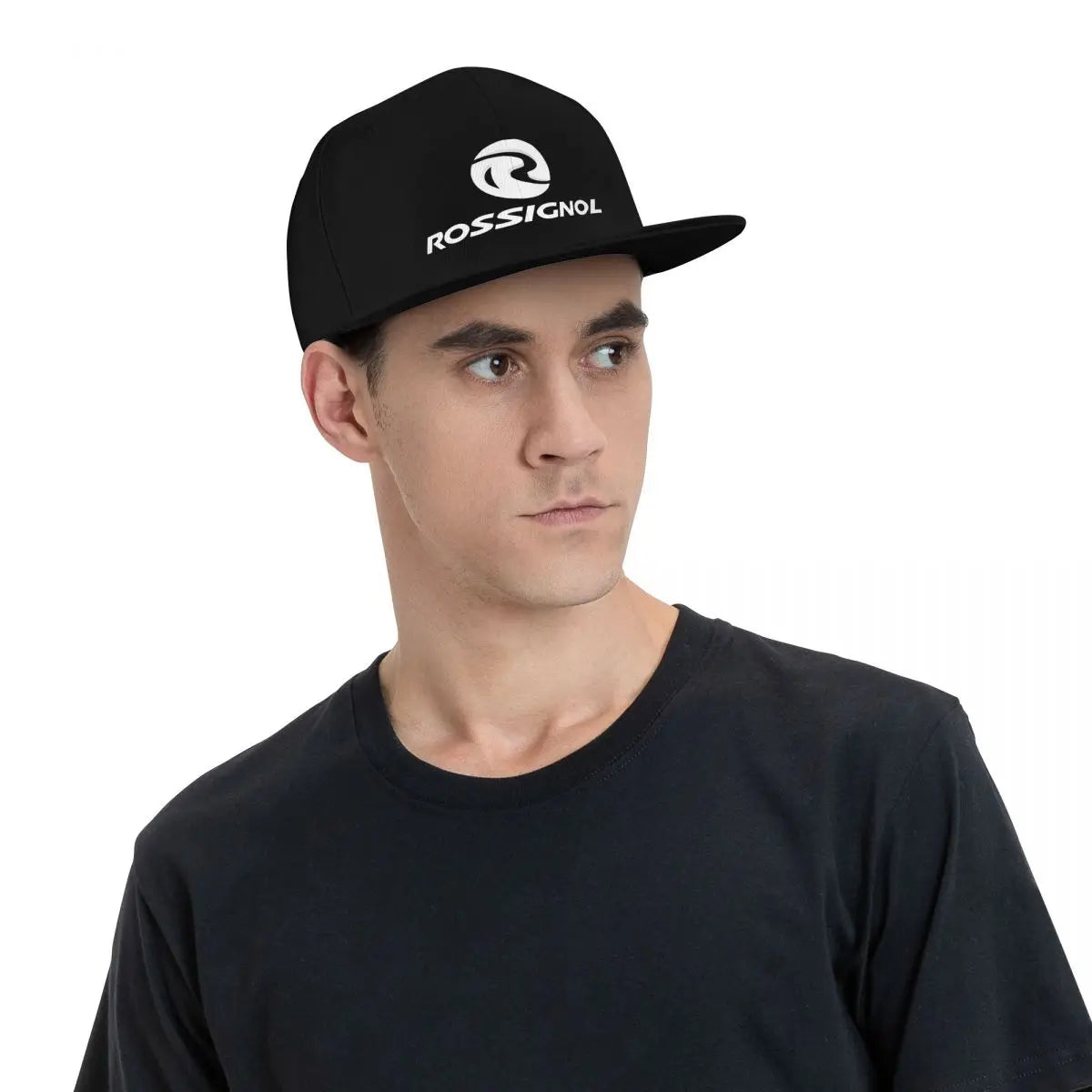 White Gray R Rossignol Hip-hop Hats Outdoor Adjustable Casual Baseball Caps Sunscreen Hat