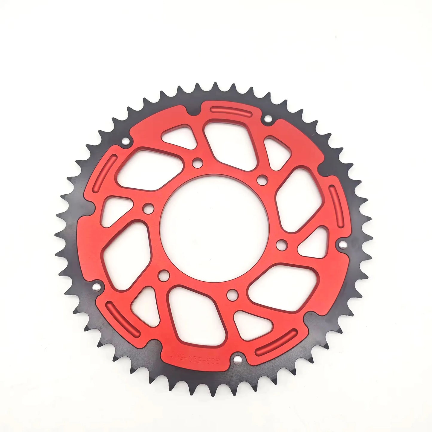 SURRON Ultra bee 50t Sprocket Steel Aluminum 50T Dual Ring Sprocket For Ultra bee Steel Aluminum Modified Anodized 50T Sprocket
