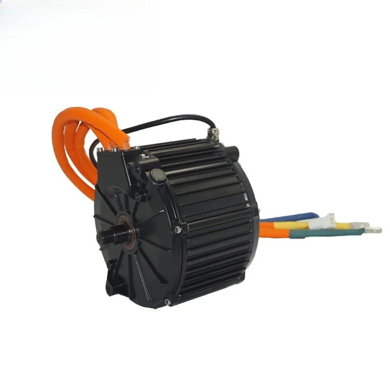 QSMOTOR 165 10000W 72V 50H Hall and Encoder PMSM Mid drive Motor for Light Bee