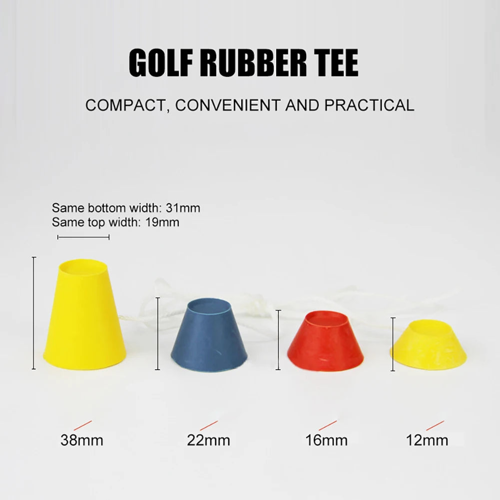 Portable Golf Plastic Tees 10° Diagonal Speed Golf Tee Stand Durable Golf Ball Tee Holder Golf Supplies Sport Golf Accessories