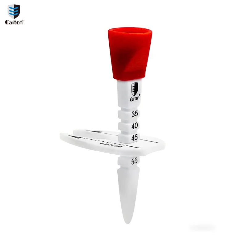 Caiton Cdjustable Golf Tee, Easy Tee, Excellent Durability And Multi-Function, Adjustable Height in 35-55mm/2.17inMulticolor Opt
