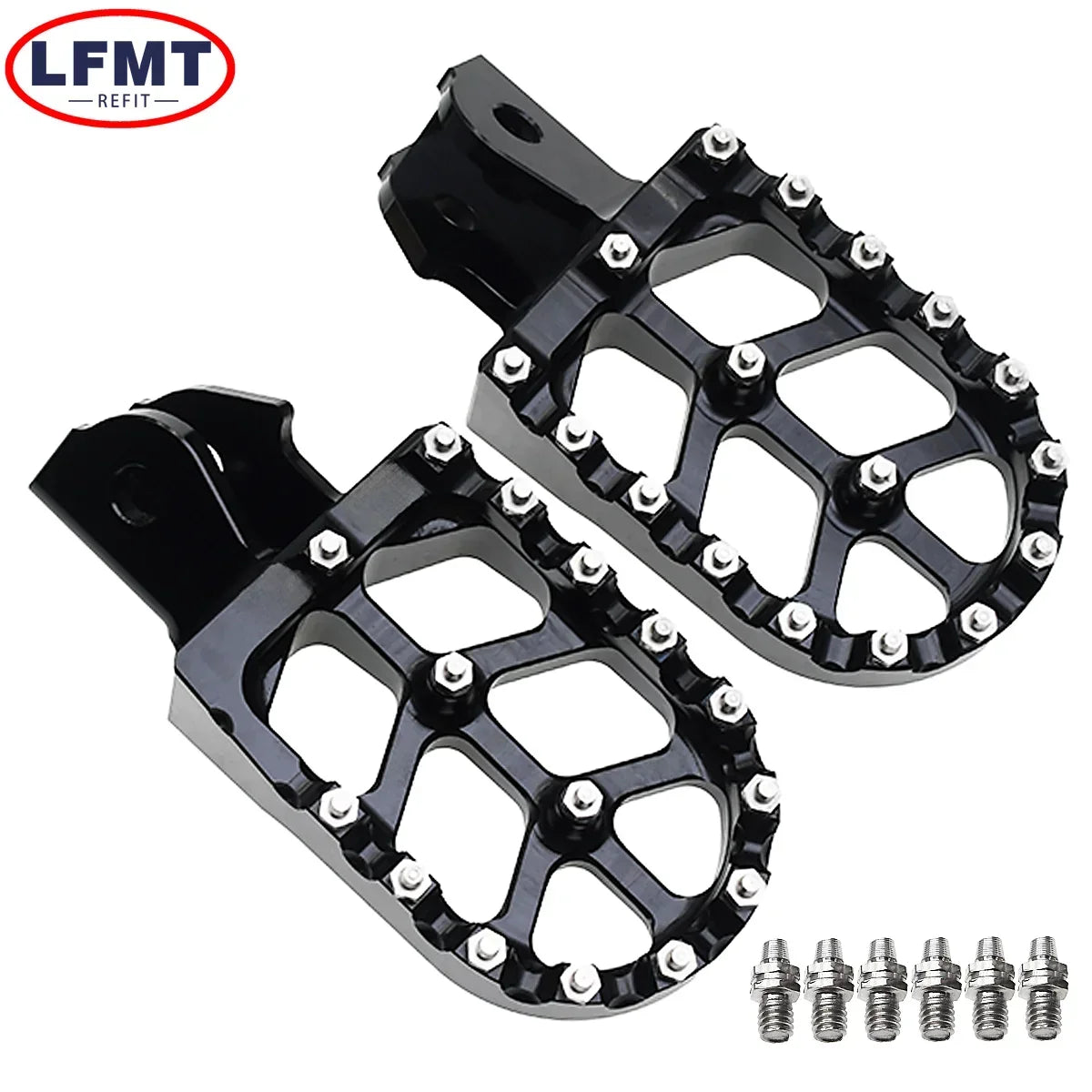 Motorcycle CNC Footpegs Foot Pegs Rests Pedals For Sur-Ron Surron Sur ron Light Bee S Light Bee X Off-Road Electric Foot Pedals