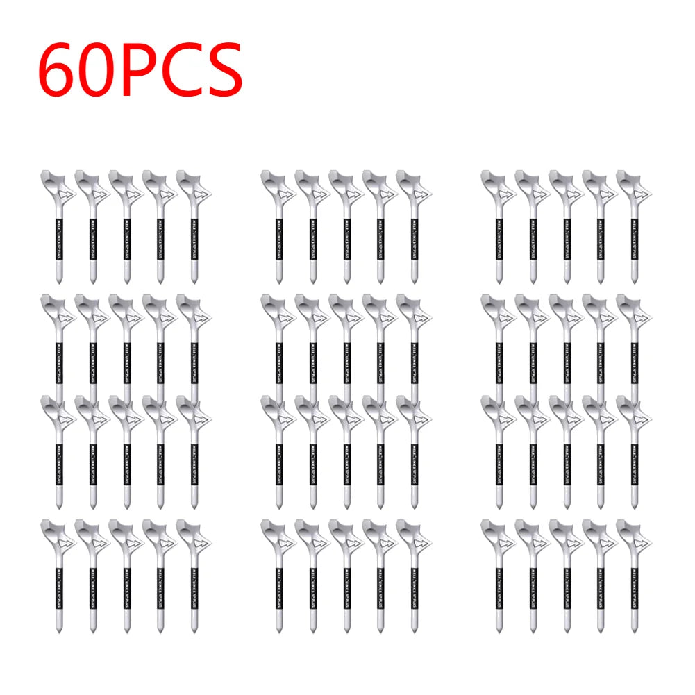 Portable Golf Plastic Tees 10° Diagonal Speed Golf Tee Stand Durable Golf Ball Tee Holder Golf Supplies Sport Golf Accessories