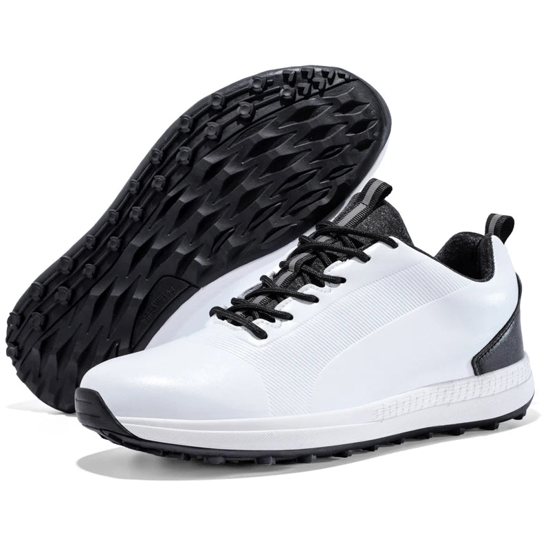 2024 Comfortable Golf Shoes Men Big Size 39-48 Professional Golf Spikeless Sneakers Non-Slip Waterproof Golfer Walking Footwear