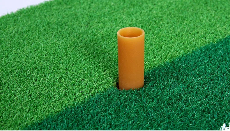 PGM Golf Mat with Rubber Tee Holder Realistic Grass Putting Mats Outdoor Sports Golf Training Turf Mat Indoor Office DJD003-9