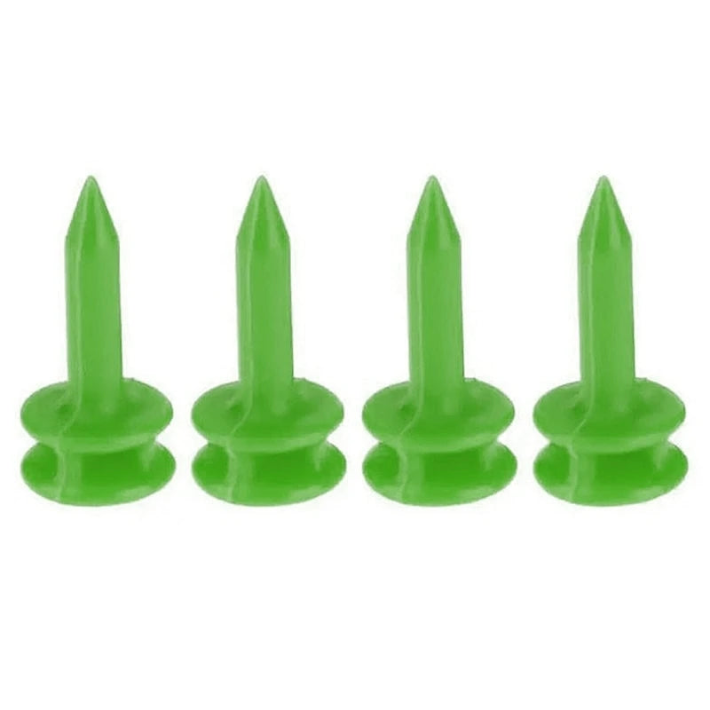 100Pcs Professional Short Golf Tees Plastic Step Down Cactle Tees Double Deck Golf Tees for Golf Practice Part
