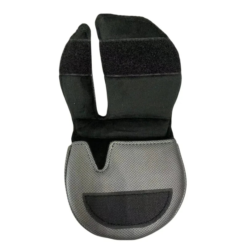 Golf putter side axle head cover, yellow round T embroidery, outdoor sports golf training, shipping included