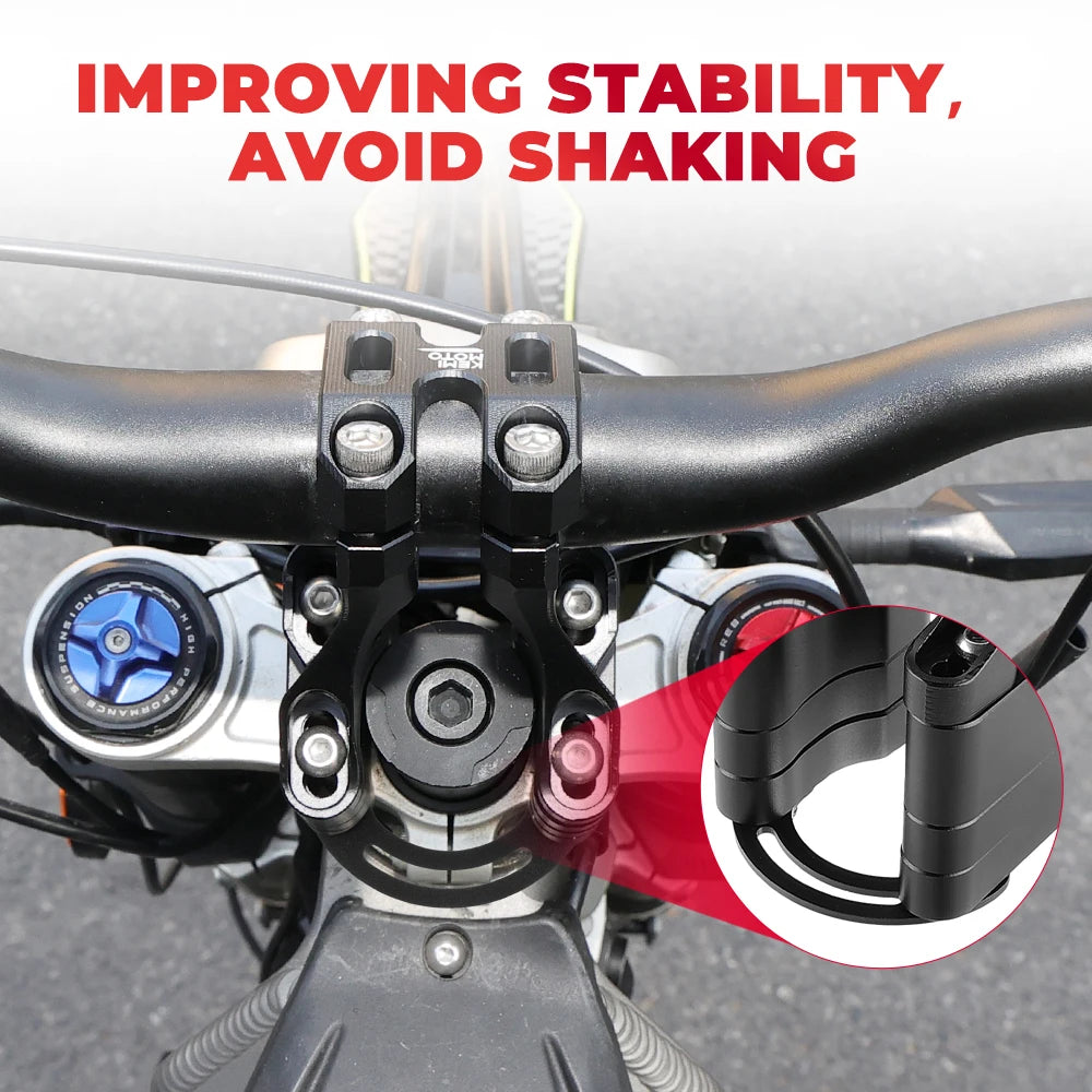 For Sur-Ron Light Bee X S L1E Front Handlebar Bar Riser Mount Bracket CNC For Talaria Sting MX3 MX4 MX5 Pro For Surron Electric