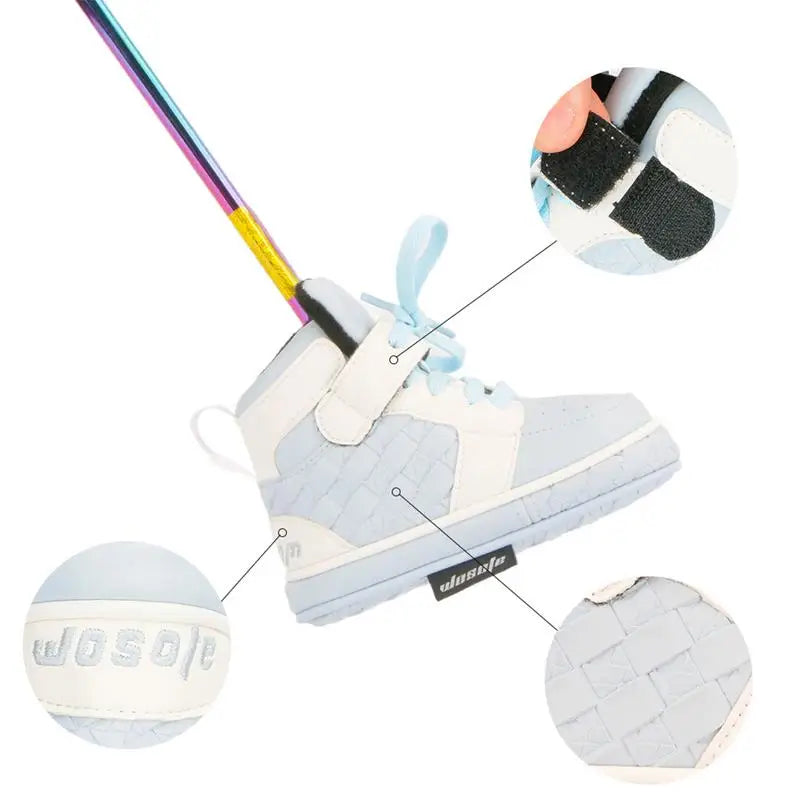 Golf Club Head Cover Shoe Shaped Putter Headcover Golf Iron Cover Golf Club Head Protector PU Leather Putter Headcover Golf