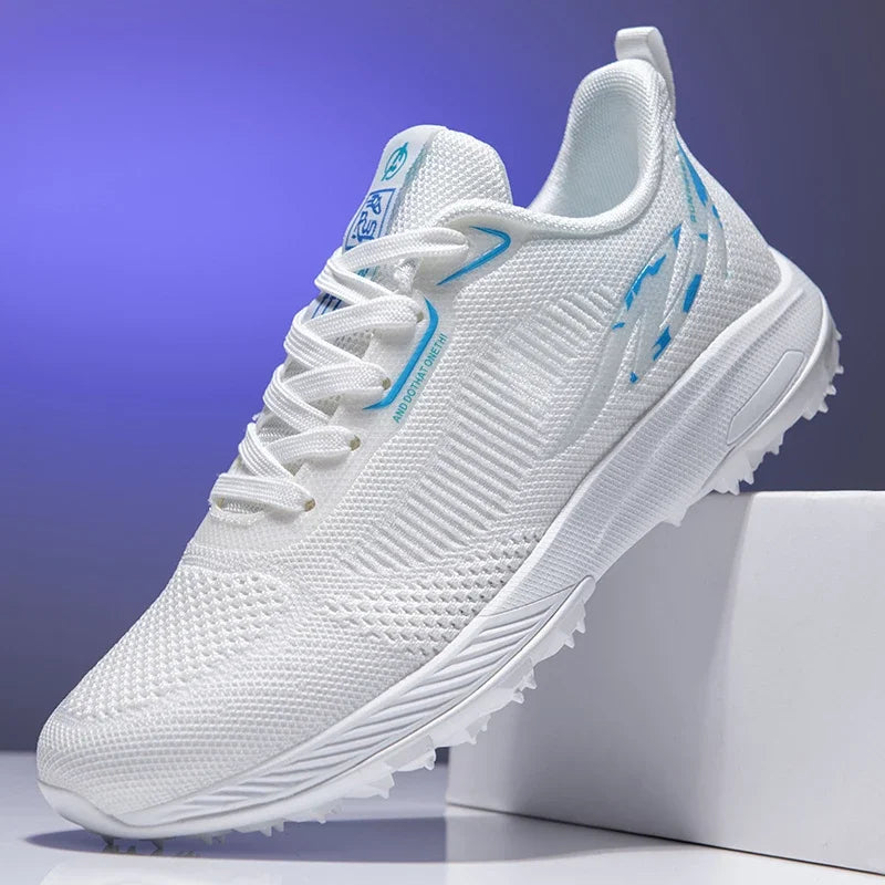 New Golf Shoes Men's and Women's Mesh Breathable Golf Shoe Outdoor Jogging Walking Shoe Men's Training Golf Shoe