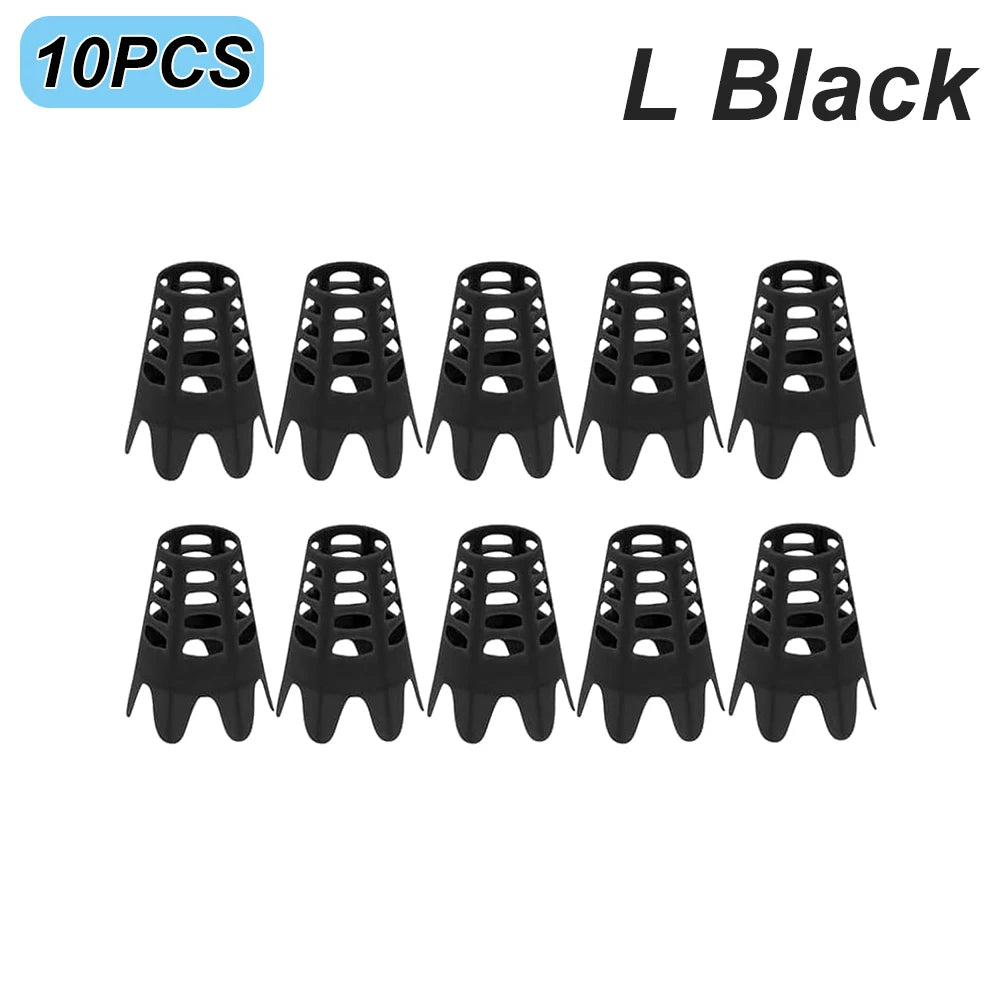 10PCS Golf Simulator Tees Golf Tees Simulator Plastic Practice Training For Turf and Driving Range Home Outdoor Indoor Use