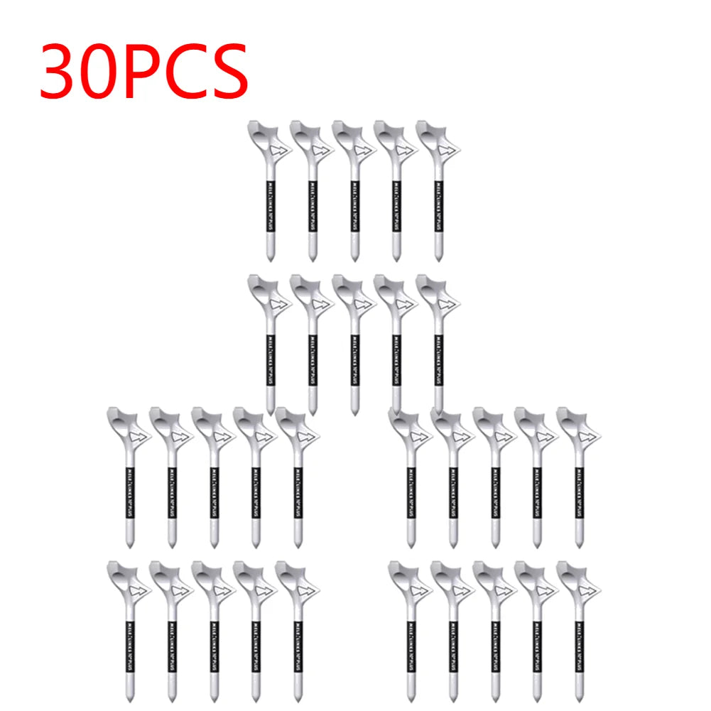 Portable Golf Plastic Tees 10° Diagonal Speed Golf Tee Stand Durable Golf Ball Tee Holder Golf Supplies Sport Golf Accessories