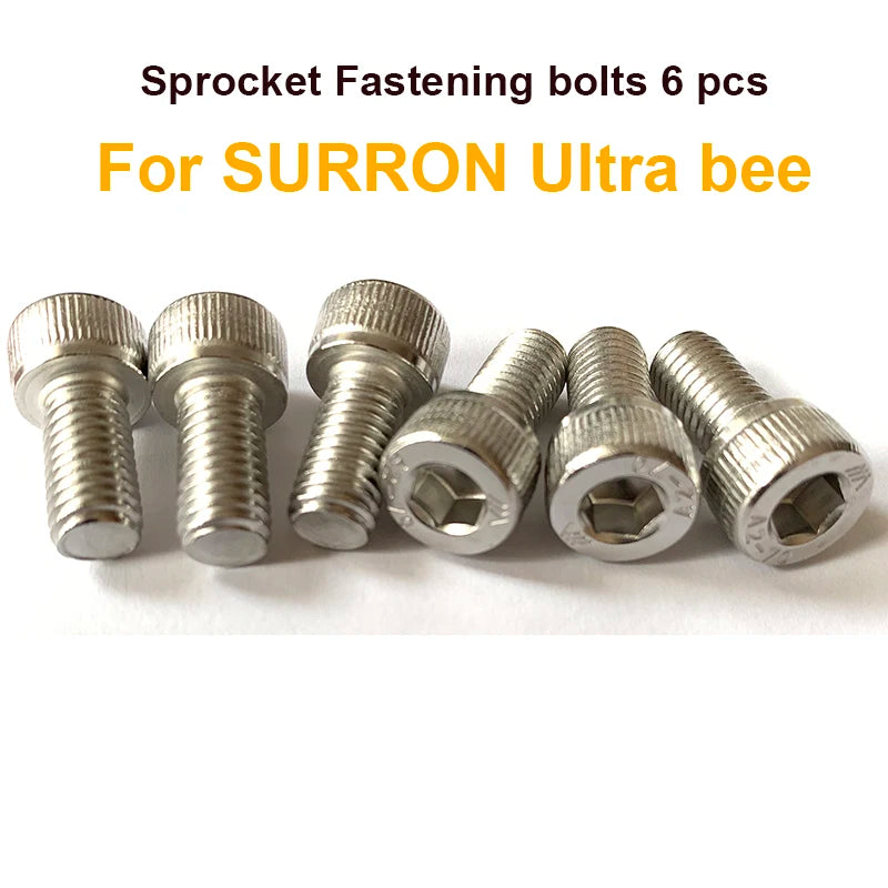 SURRON Ultra bee Genuine OEM Screws Brake Disc bolts /Sprocket bolts Anti-loosening and anti-vibration fastening bolts for UB