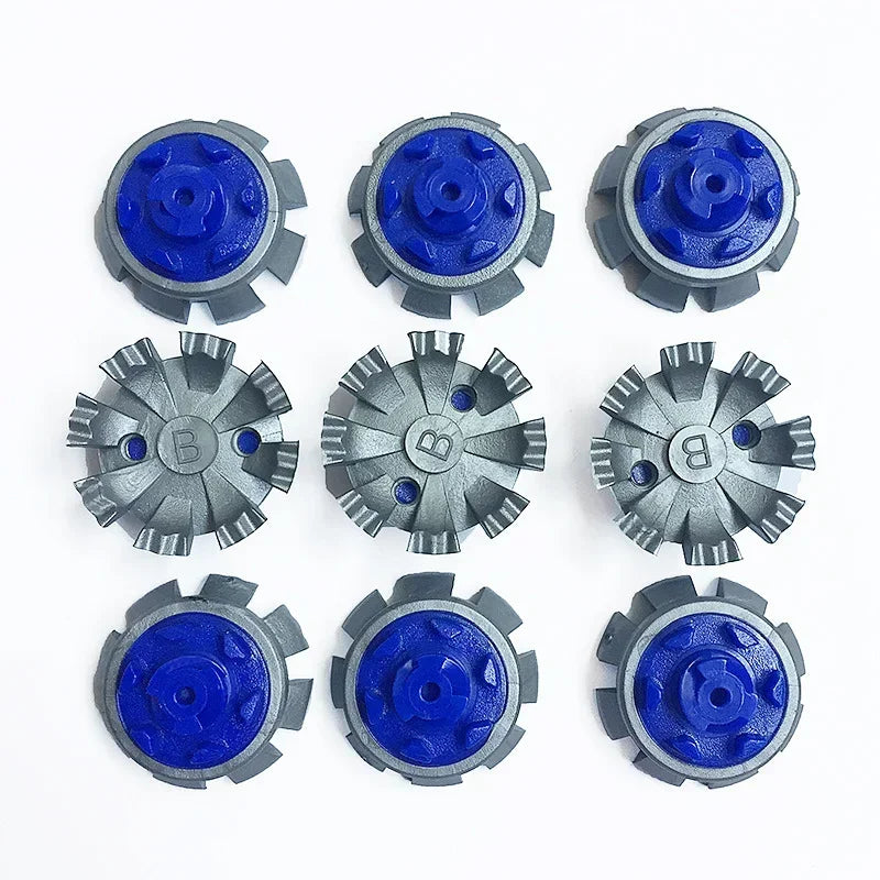 14pcs Golf Spikes Anti Slip TPR Replacement Screw Studs Shoes Turn Pins Fast Twist Ultra Thin Golf Shoes Spikes