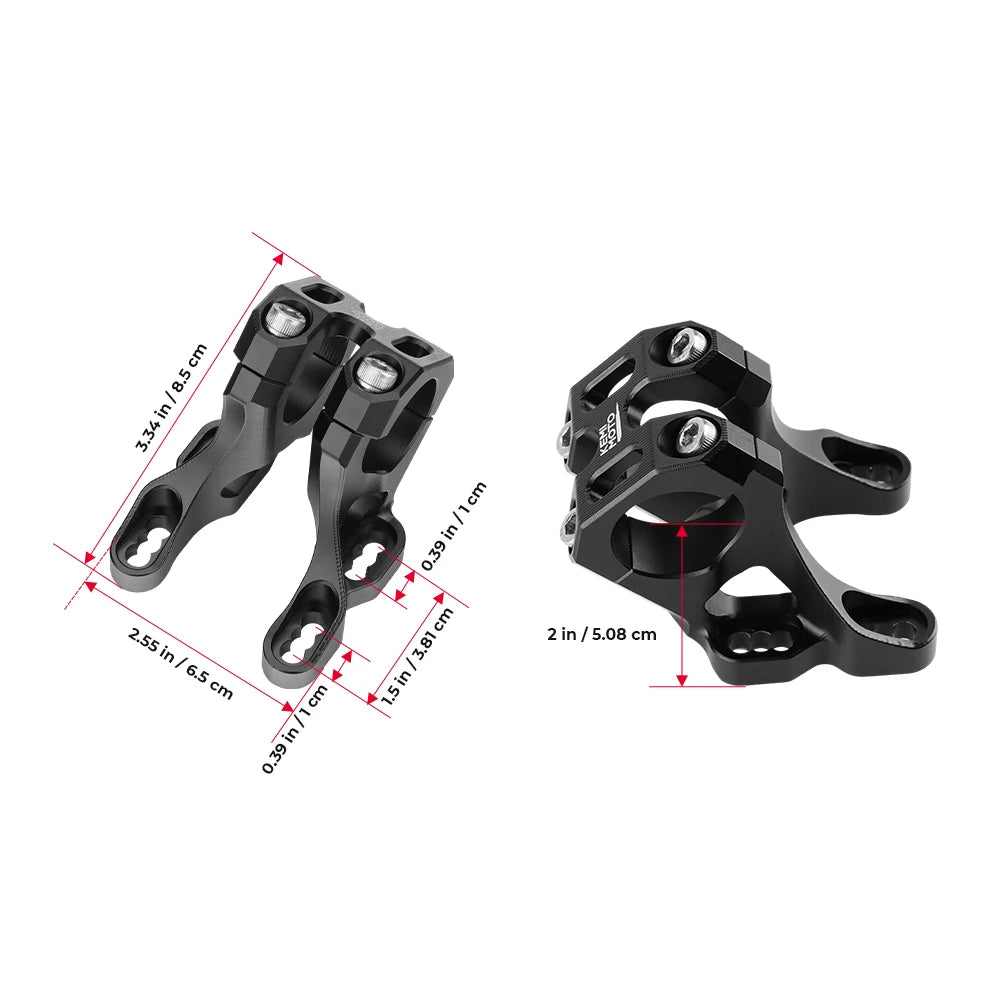 For Surron Light Bee X S Front Handlebar Bracket For Sur Ron Motorcycle Electric Motocross Steering Stem Modified Parts CNC