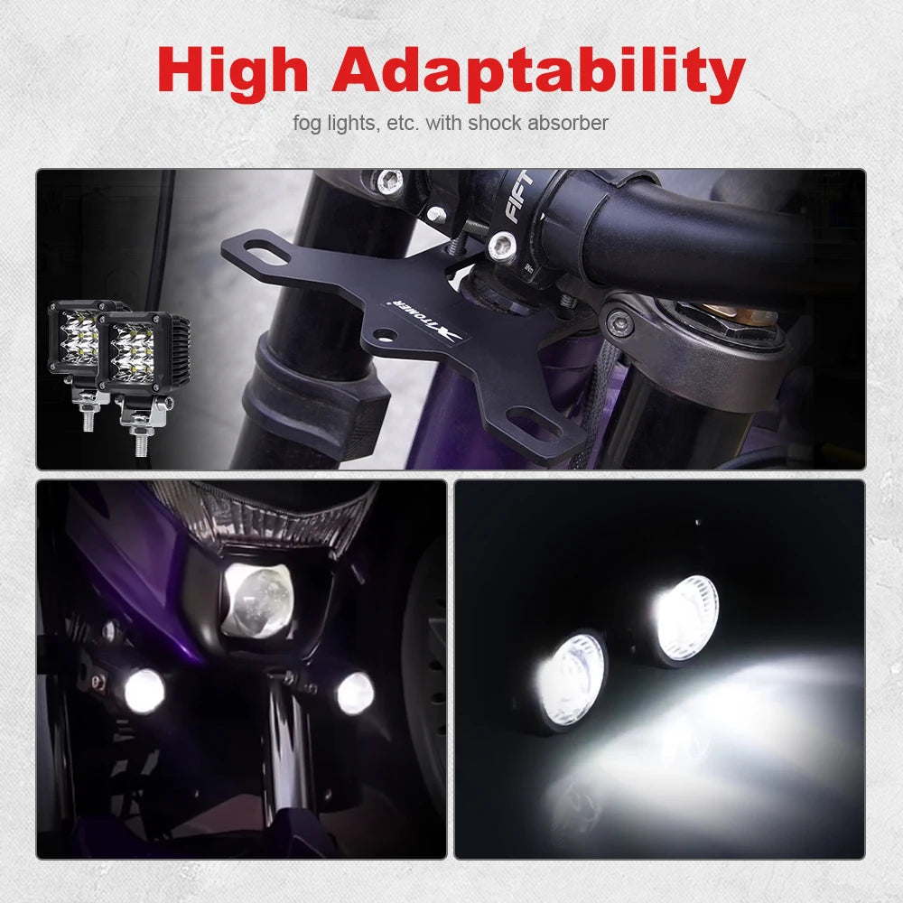 For Surron light bee S / light bee X Talaria Sting R / L1E Segway X260 / X160 Motorcycle Auxiliary Light Mount Holder Bracket