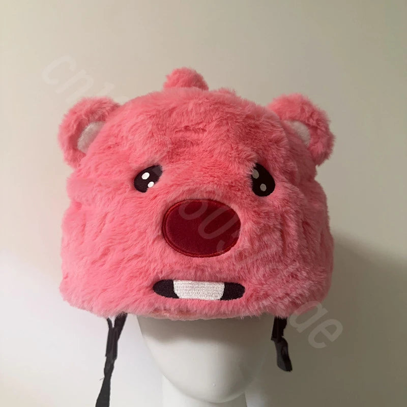 Ski Helmet Cover Decoration Cute Cartoon Half Helmet Cover for Kids Suitable for Electric Scooters Adult Helmet Decoration Hat