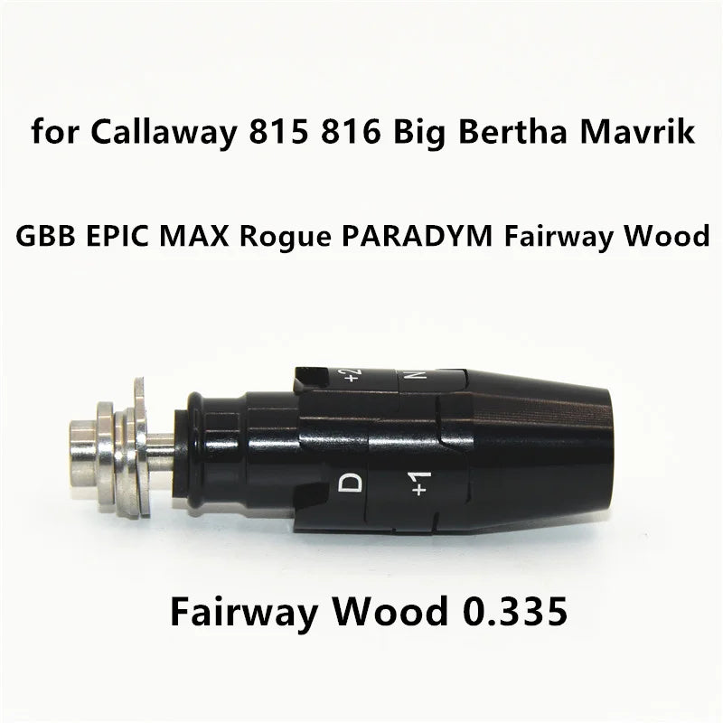 Golf Adapter Sleeve Replacement For Ping/ Taylormade/ Callaway/Titleist/Cobra Driver and Fairway Wood Hybrid