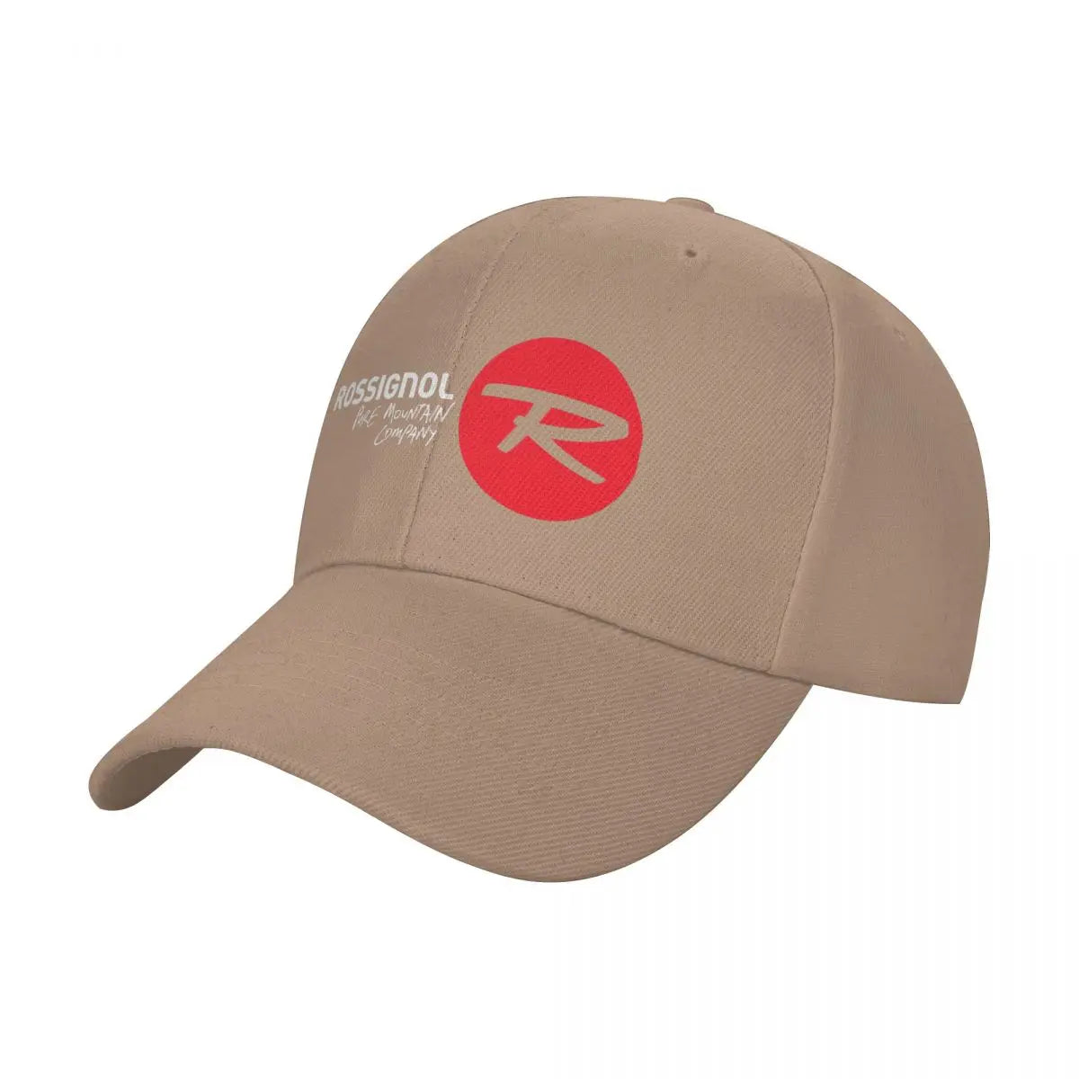White Rossignol Logo Baseball Cap Hat Adjustable Visor Leisure Sun Hat