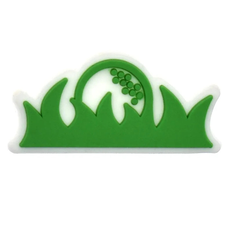 Shoe Charms for Crocs 1pcs PVC Golf Badge Women Sandals Buckle Kids Pins Men Decoration Jeans Shoes Accessories party