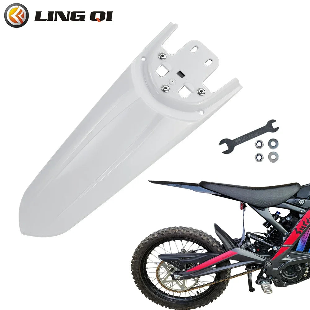 Light Bee X And S Modified Second-Generation Longer Rear Fender Streamlined Dirt Pit Mudguard Tail Guard For Sur Ron Surron Moto